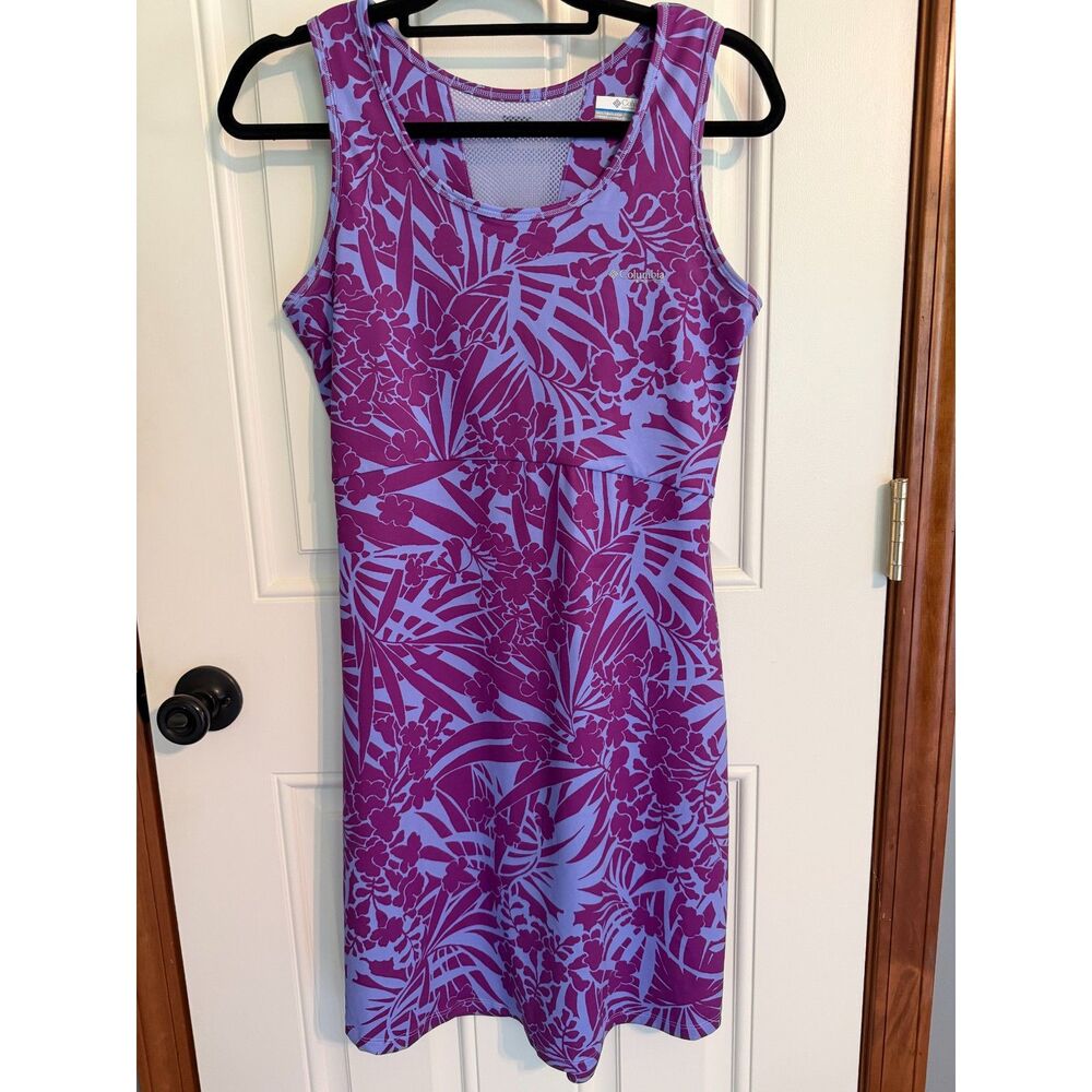 Columbia Purple Floral Dress size M